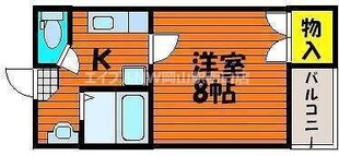 ハイエスト田町の物件間取画像